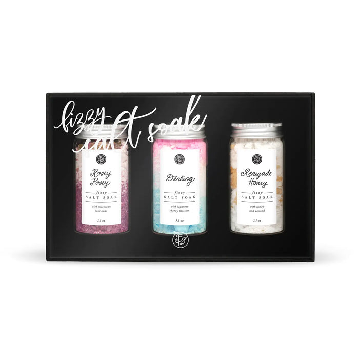 Fizzy Salt Soak Set by Finchberry